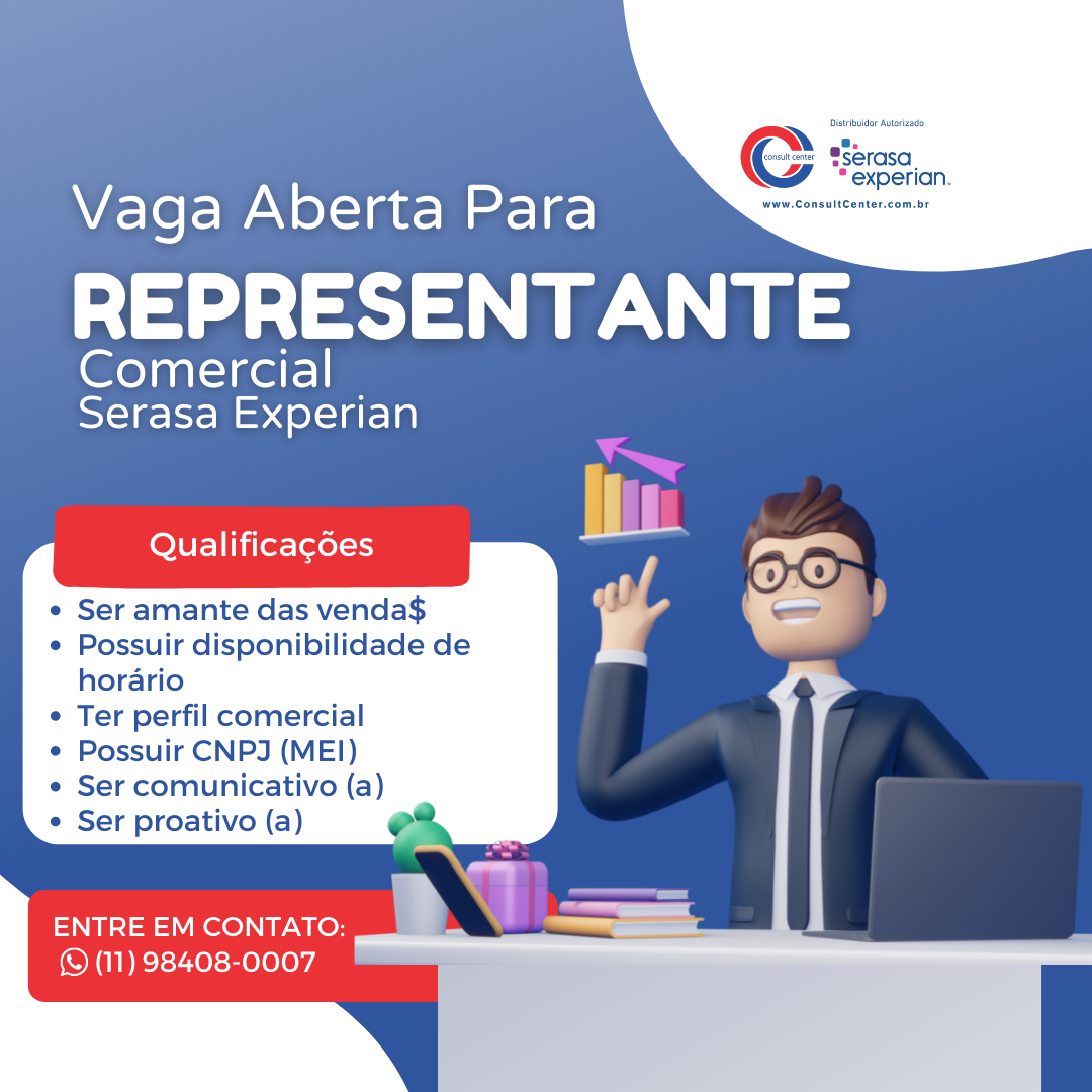 VAGA - REPRESENTANTE