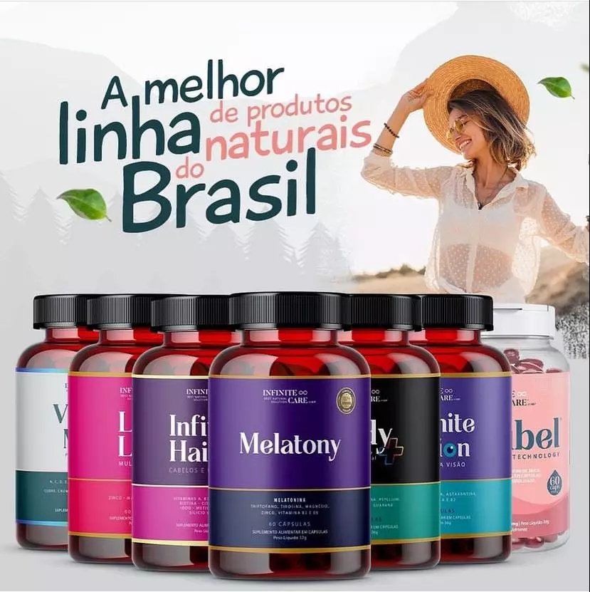 A melhor linha de produtos naturais do Brasil